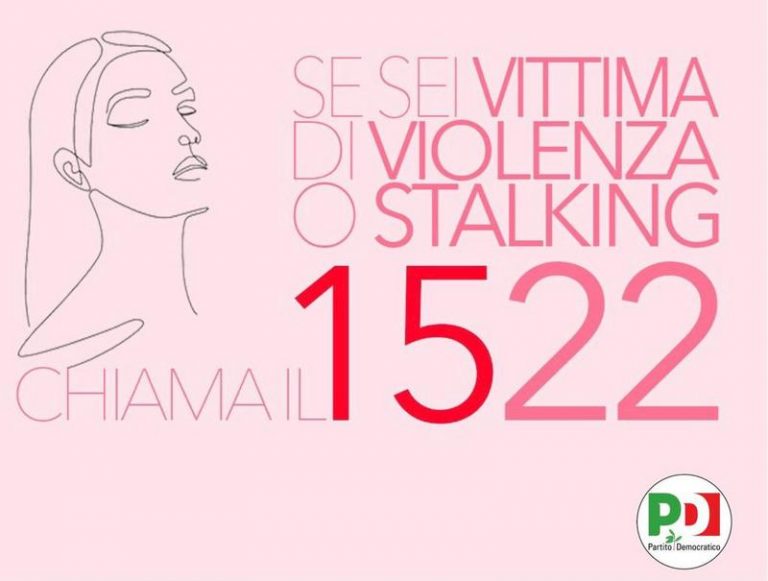 Violenza di Genere. Ersilia Saverino: “Insieme per dare massima diffusione al 1522 numero dedicato alle vittime di violenza”