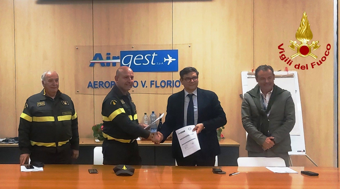 Si rafforza l’intesa tra Aeroporto di Trapani e Vigili del Fuoco. Previsti 3 milioni di euro di investimenti