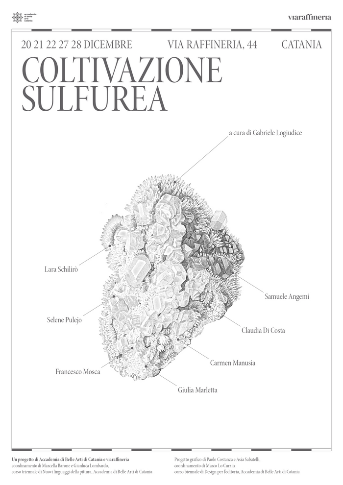 Coltivazione Sulfurea Mostra A Cura Di Gabriele Logiudice Giornale